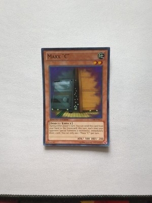 Maxx C CT09-DE012 Super Rare Limitierte Auflage Yu-Gi-Oh Karte
