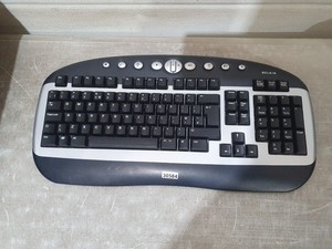 Belkin F8E849-BNDL Multimedia Tastatur grau kabellos QWERTY (Standard) für PC