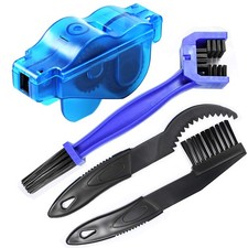 Bike Chain Cleaning Tool Scrubber with Rotating Brushes Bicycle Clean Tool Set