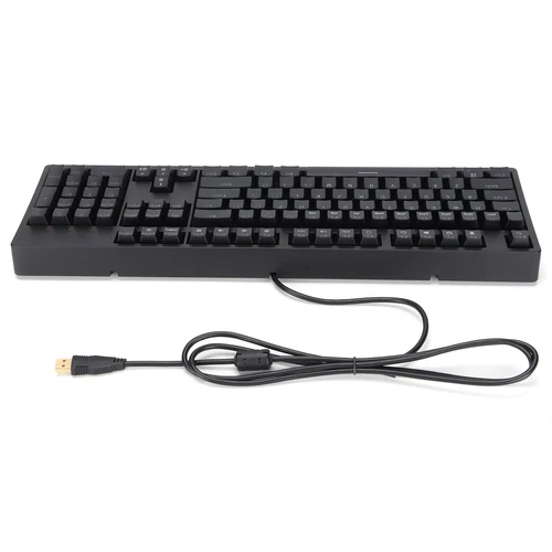 Gaming-Tastatur 104 Tasten Ergonomisches Design Langlebiges Computerzube KUI