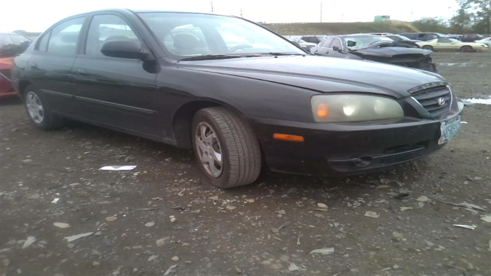 Used Left Sun Visor fits: 2004 Hyundai Elantra without illumination Htbk w/o sun Foto 4 de 4