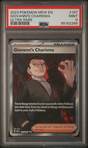 Giovanni's Charisma graded PSA 9 for sale on eBay