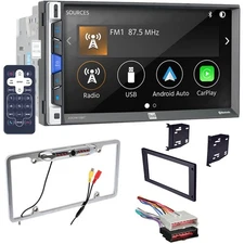 XDCPA10BT Apple Carplay 7" Car Stereo AM/FM Radio For 1987-1993 Ford Mustang