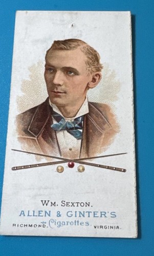 1887 N28 Allen & Ginter #41 Wm. Sexton — Raw