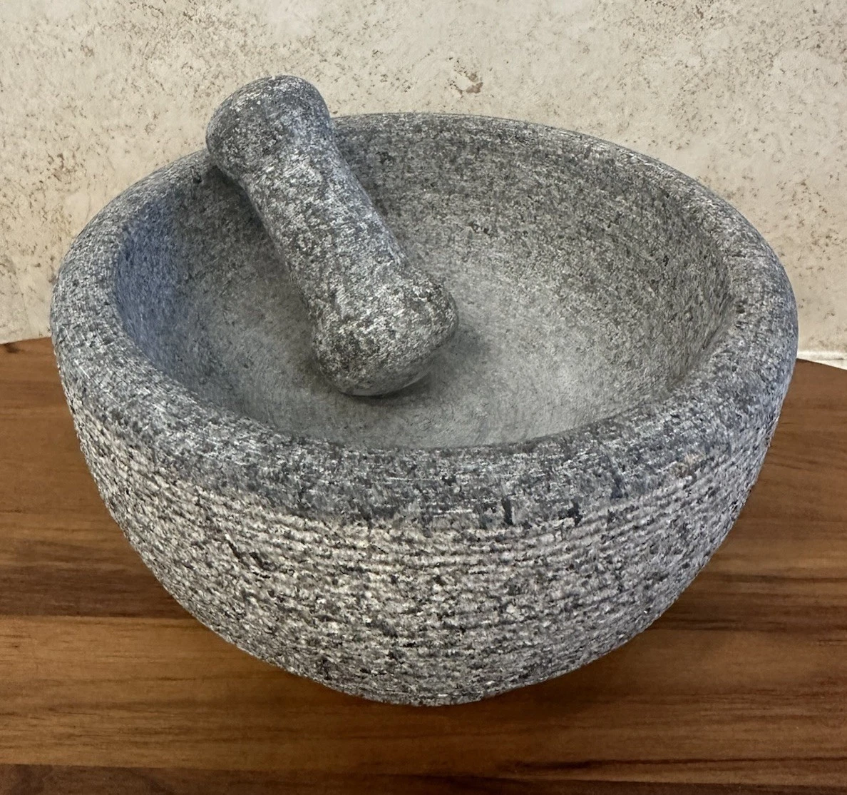 グレーの花崗岩製 臼・杵 石臼和杵| eBay