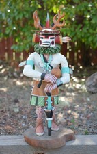 Vintage Hopi Kachina - Deer Kachina - Signed ...