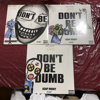 ASAP ROCKY DONT BE DUMB SIGNED BUNDLE IN-HAND