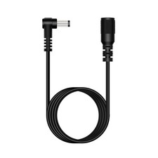 6FT 5.5mm x 2.1mm 90 Degree Right Angle DC Power Extension Cable, Male Female