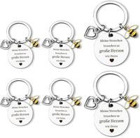 6 StüCk Abschiedsgeschenk Erzieherin Danke SchlüSselanhäNger Lehrer Geschenk