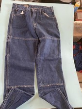 Dickie  s Relaxed Fit Carpenter Double Knee Jeans Size 34x32
