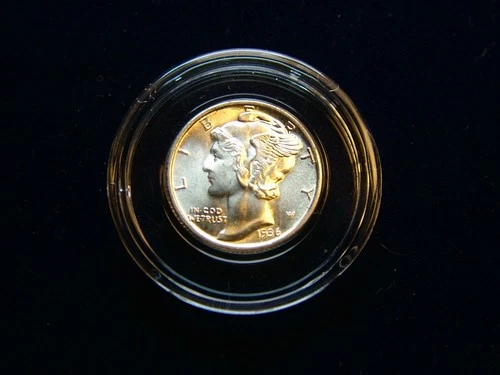 SILVER MERCURY DIME LOT OF 7 MS BU FSB, 36p,(2)41p,42d,43p,44d,44p