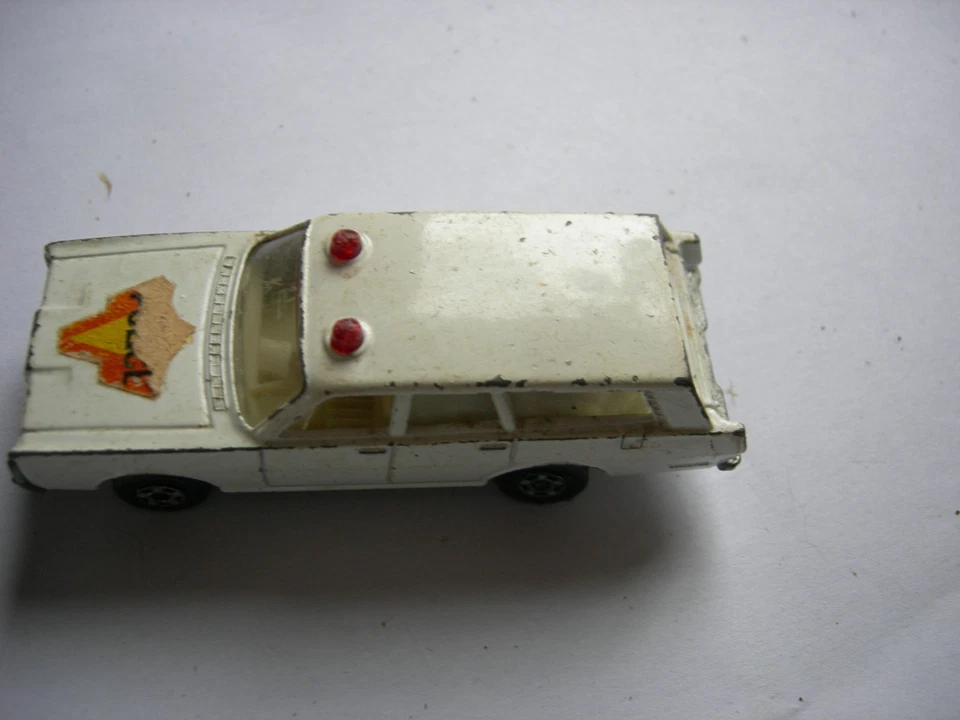 Matchbox Mercury Police Car 1971 Serie No55 Made In England - Bild 2 von 4