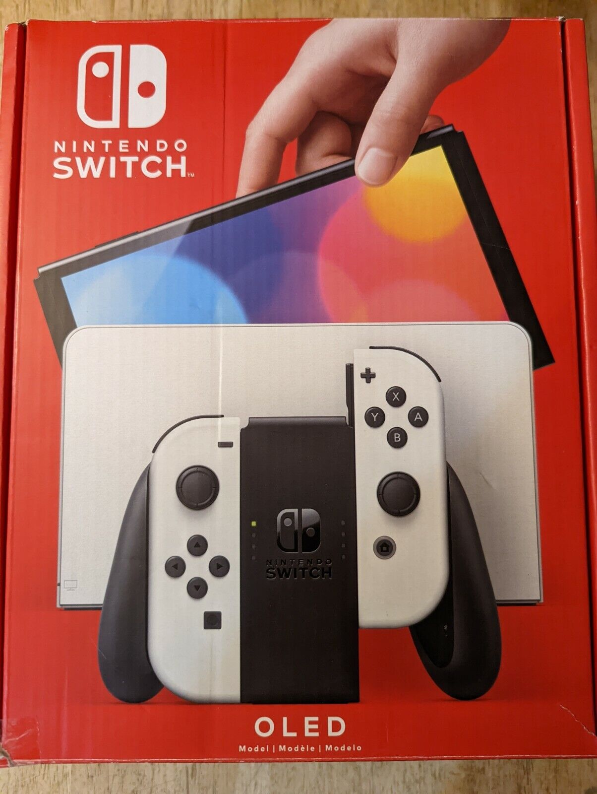 Nintendo Switch OLED Model Console System w/ White Joy-Con |USED LIGHTLY,  OPENED