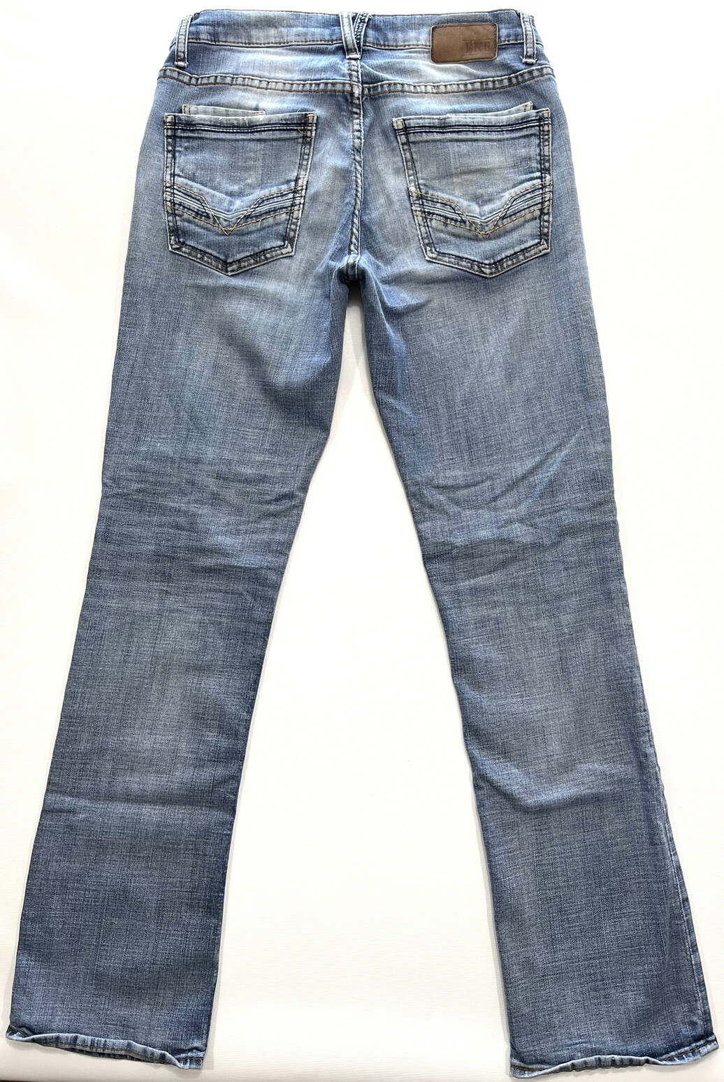Buckle BKE Jake Ripped Up Jeans Mens 32R 32x32 Wash Denim Distressed eBay