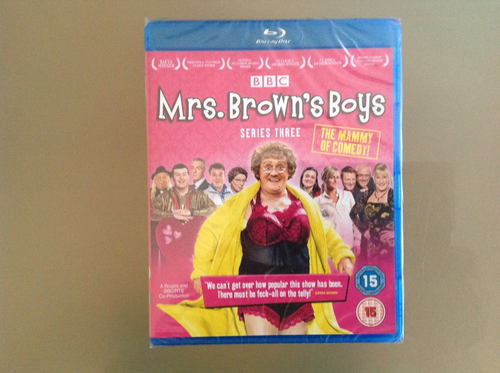 MRS BROWN'S BOYS BLU-RAY - SERIES 3 - THE MAMMY OF COMEDY - BRAND NEW & SEALED