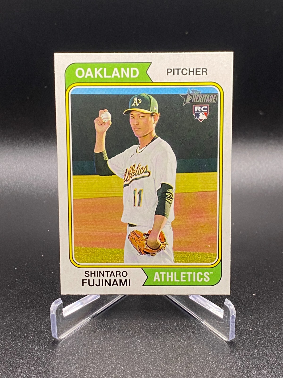2023 Topps Heritage - Rookie Variation #57 Shintaro Fujinami (RC) Short Print