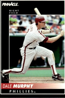 1992 Pinnacle #124 Dale Murphy Philadelphia Phillies | eBay