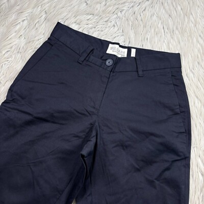 Pantalone chino slim fit in flanella stretch