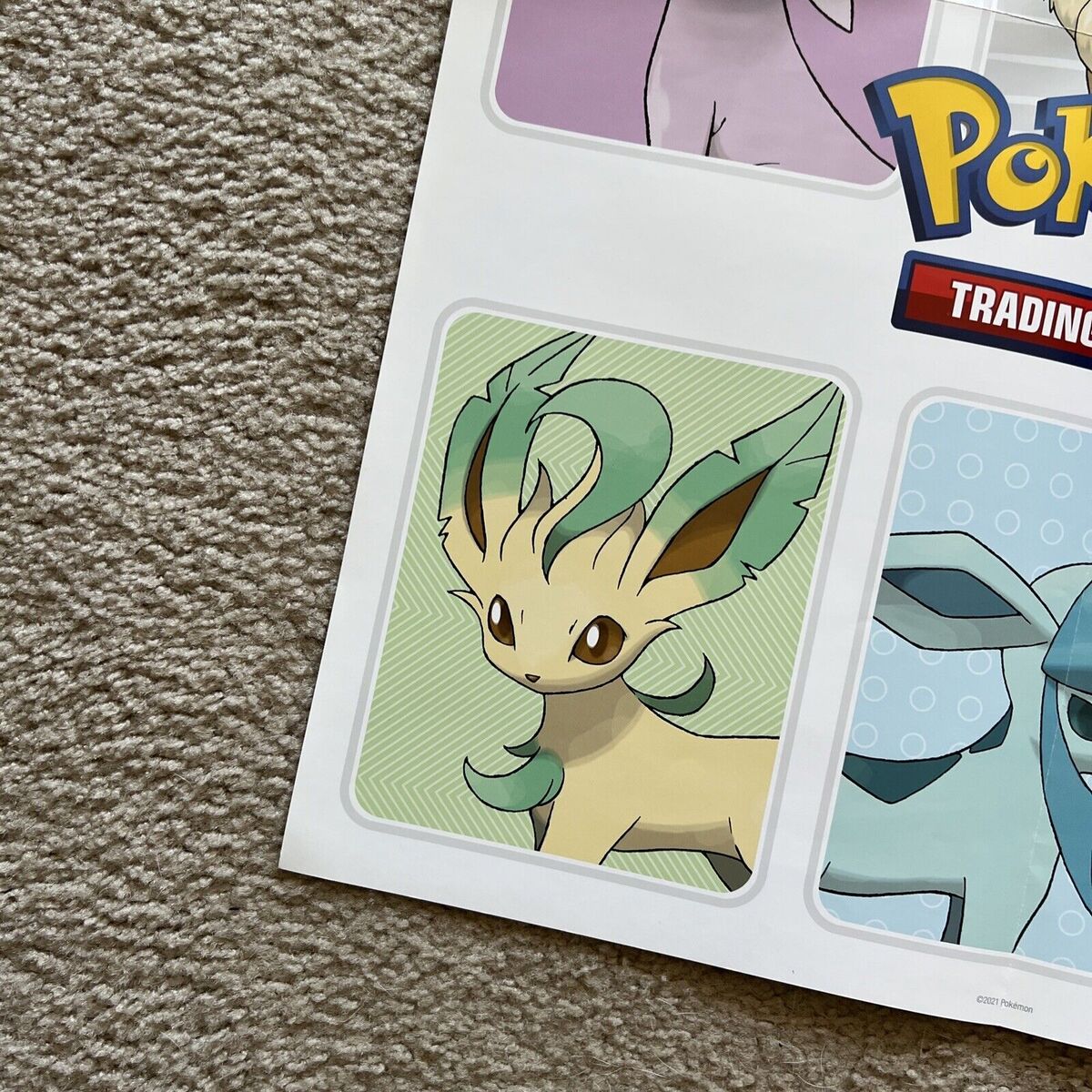 Pokemon - Evolving Skies - Poster Eevee Evolutions Eevolutions - NEW