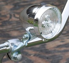 C3 LED HEAD LIGHT Vintage Schwinn Stingray Bicycle Cruiser Fixie Road Bike Beach