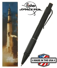 Fisher Space Pen / Clutch Black Anodized Aluminum Pen 