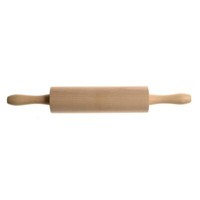 2X Teigrolle Nudelholz Backrolle Ausroller Reigwalze Nudelrolle Holzrolle Buche