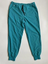 FIGS Jogger Scrub Pants Men’s XL Teal Blue Technical Collection Medical