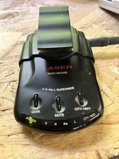 Radio Shack 22-1665 X K Ka Laser Radar Detector *Power Supply Not Included-Works