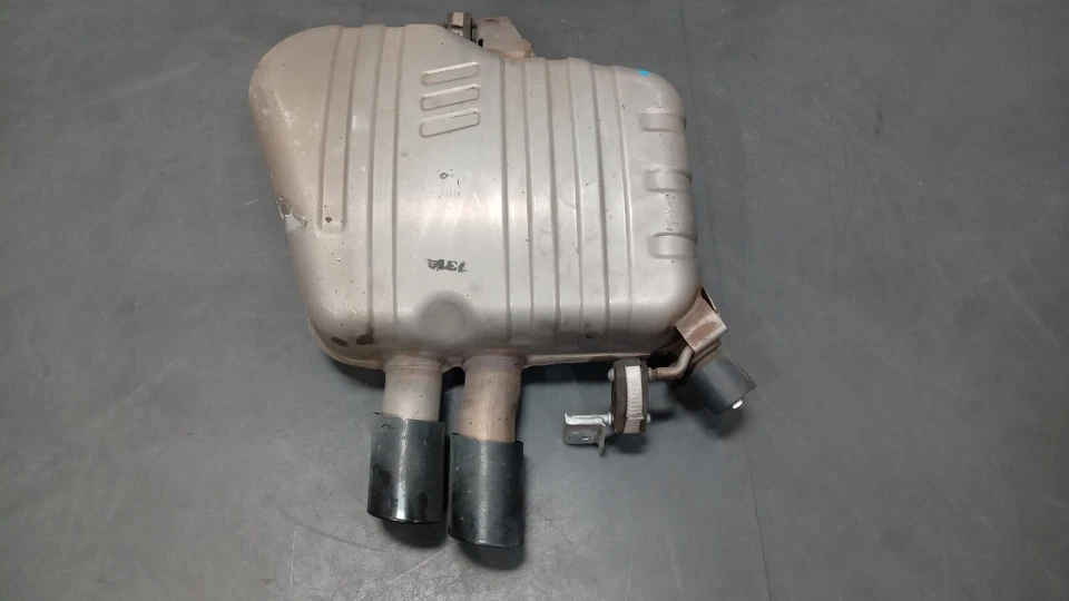 ✅ 14-16 OEM BMW F10 535d N57 Sistema de escape trasero diésel silenciador tubo resonador Foto 3 de 4