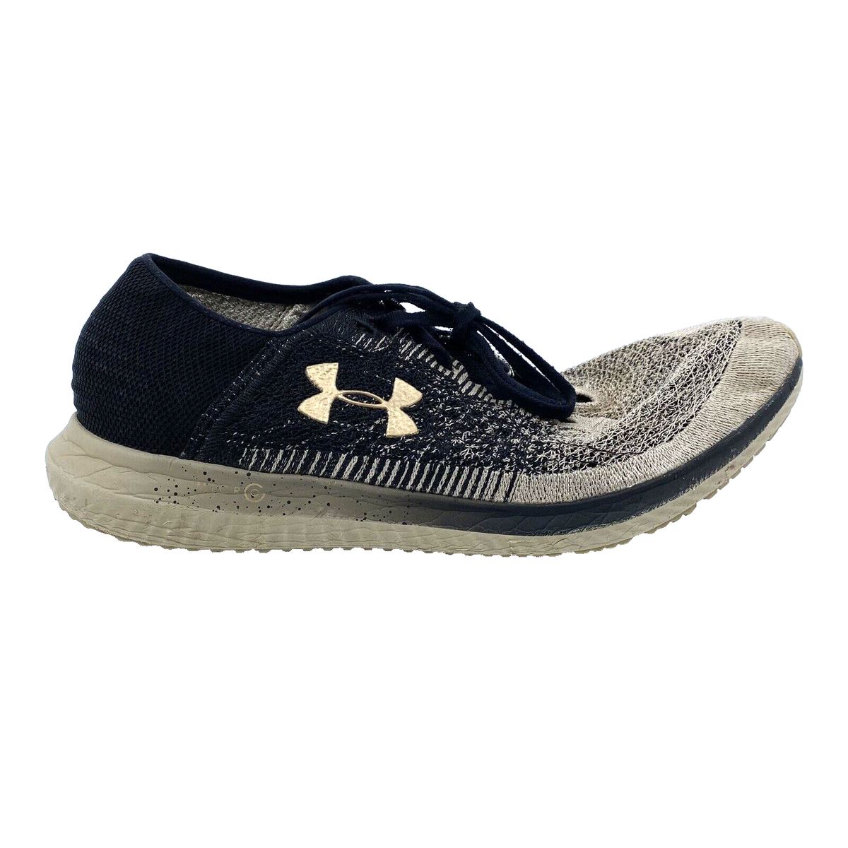 Men's 12 Under Armour Threadborne Blur 3000008 Black Running Shoes