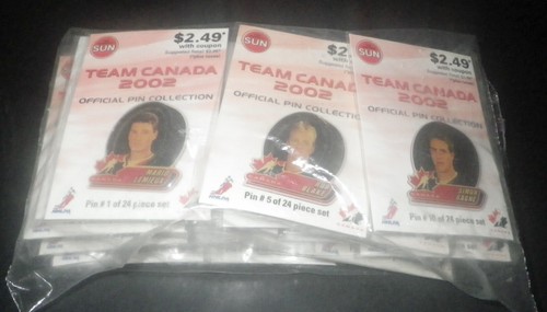 The Toronto Sun 2002 Olympic Gold Team Canada Official Pin Collection Set - Picture 11 of 11