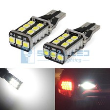 2x Canbus T15 921 Led Bulb 10w Smd 2835 Back Up Reverse Light Super Bright White