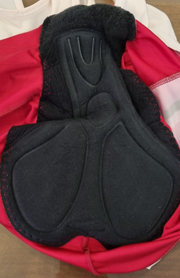 Cuissard/salopette Vélo ELLEGI Bedogni Homme Taille 5/XL - Rouge - Avec Cuissard Rembourré