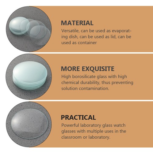 10 Pcs Beaker Lid Laboratory Equipment Cover for Chemistry Glass eBay