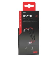 RESISTENZE PRE CABLATE CON CONNETTORI RAPIDI FRECCE MOTO 2PZ 12V 10 OHM 10W