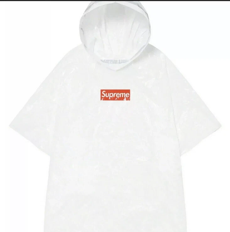 Supreme SS20 Box Logo BOGO White Ballpark Poncho