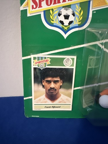 Modellino SPORTS STARS 1989 Futbol Soccer Frank Rijkaard NUOVO OLANDESE raro HTF - Foto 5 di 10