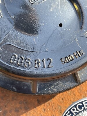 Mercedes Vintage HELLA Horn OEM 006812 500hz te12 0020043 20043  