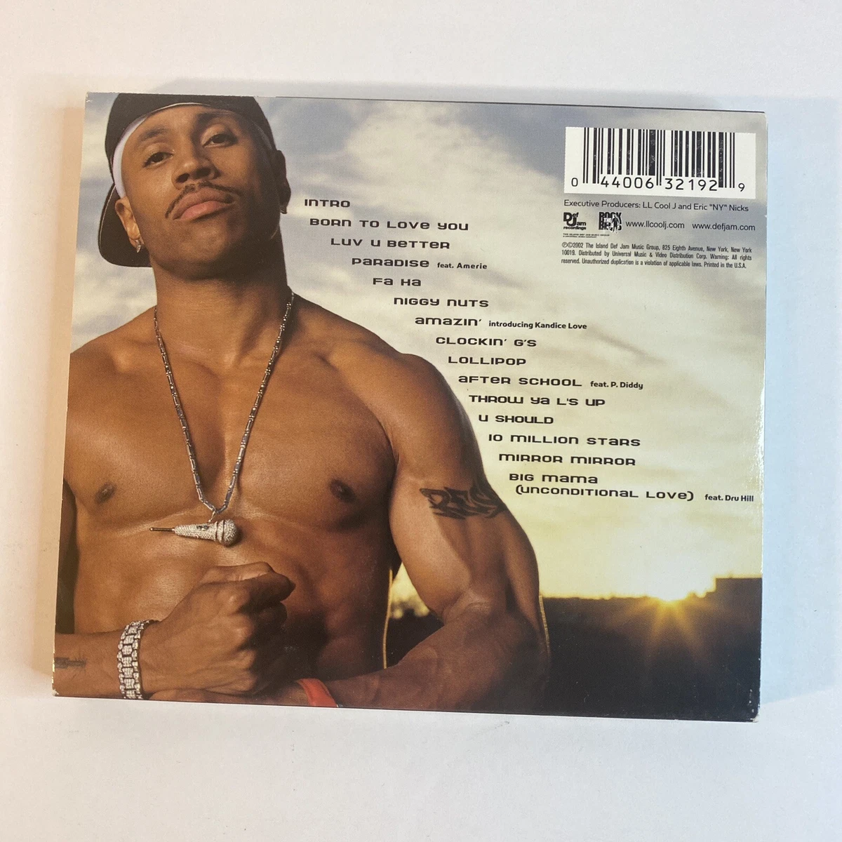 10 by LL Cool J (CD, Oct-2002, Def Jam) Rap Hip Hop P. Diddy Dru Hill  Amerie 44006321929 | eBay