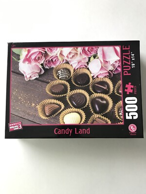 ジグソーパズル CANDY LAND Vintage Candyland 24 Piece Puzzle, Milton Bradley Candyland