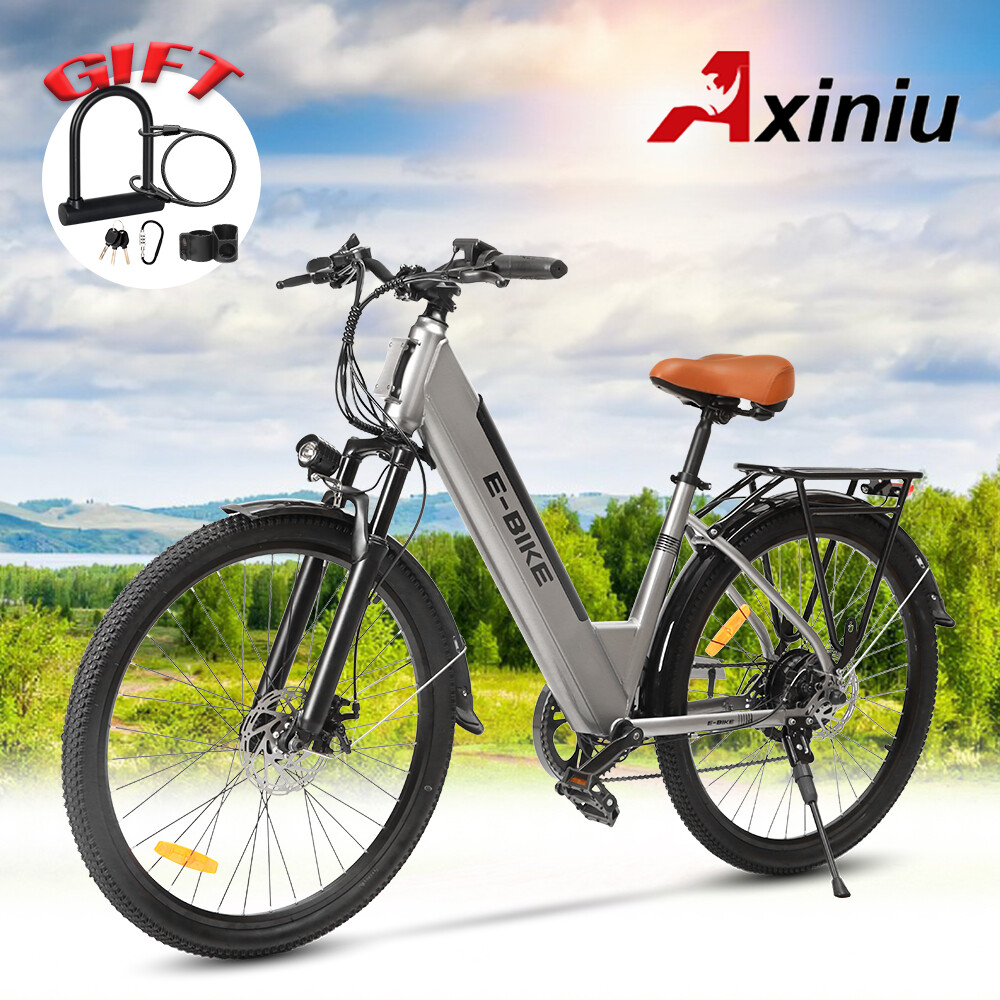 (No 0714)BRIGHTLY 26インチ［外装6段変速 ］ E Bike For Adults 26