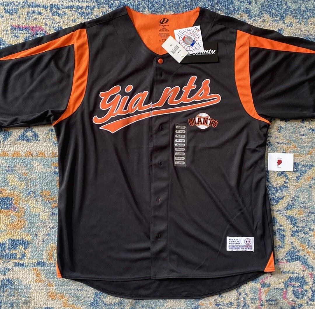 Giants button up clearance jersey