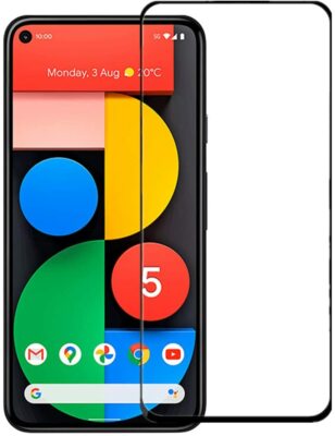Full Screen Cover Tempered Glass Screen Protector Google Pixel 8,7,9a,6,5,9/9Pro