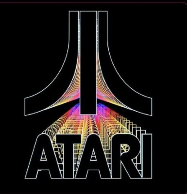 Atari 3ds Sticker ATARI STICKERS 3-D version (10) PACK RETRO VINTAGE ** WORLDWIDE 🌐 ...