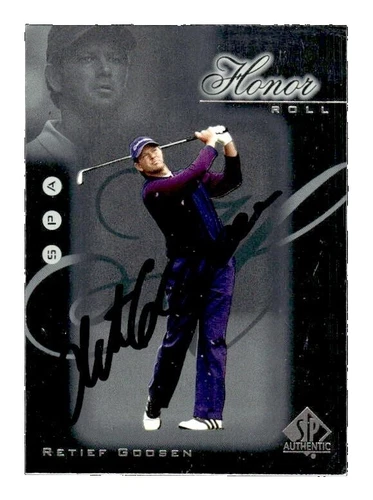 Retief Goosen Trading Cards
