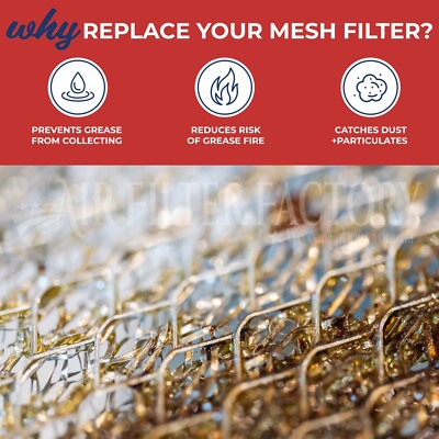 Filtri Grasso Forno Microonde GE Filtro Grasso In Alluminio Per - Foto 6