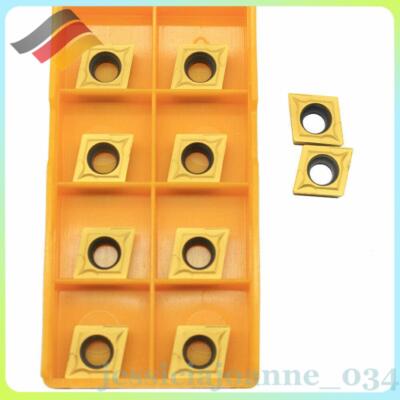 10x Wendeplatten CCMT32.5 CCMT09T304 Wendeschneidplatten Drehmeißel Edelstahl TD