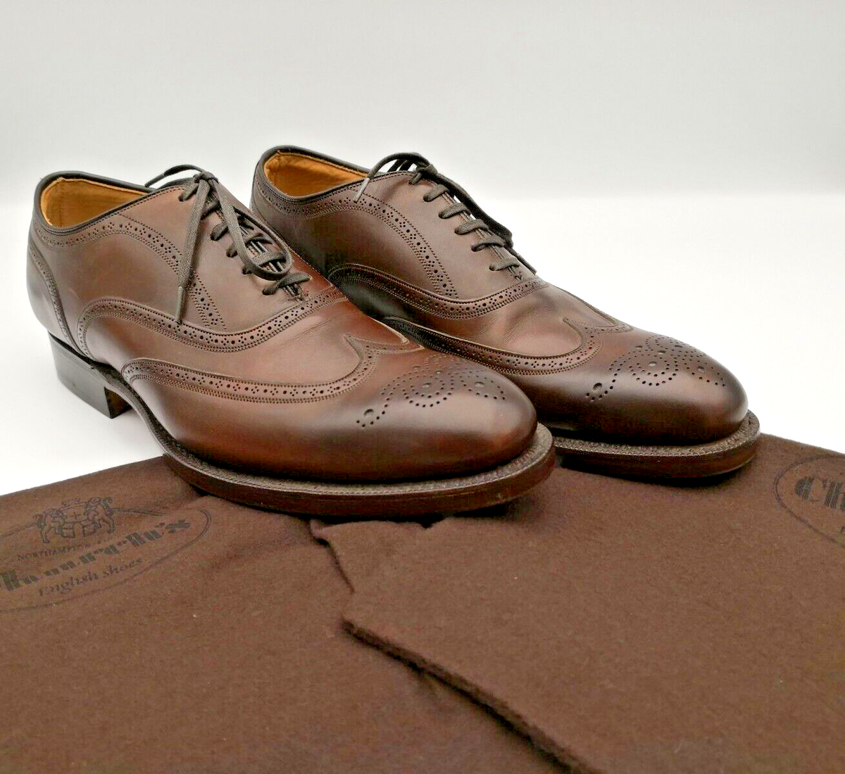 Church's Vintage Limited edition Brogues Leather Shoes size Church's Vintage Limited edition Brogues Leather Shoes size