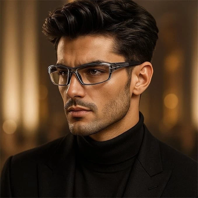 Gafas de lectura para hombre Visión ajustable Sol Fotocromáticas Deportes al aire libre Presbicio Foto 2 de 4