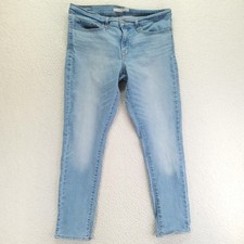 Levi's 311 Shaping Skinny Jeans Light Wash Blue Stretch Denim Size 31